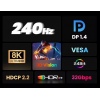 PremiumCord 8K DP 1.4 optický 25m