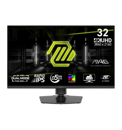 MSI MAG 322URDF E16 31.5"UHD/IPS/320Hz/0,5ms/Black