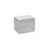 Rozvaděč nástěnný GrandN Duo 9U 450mm, dveře plech, RAL7035, GrandND-9U-645-21-G