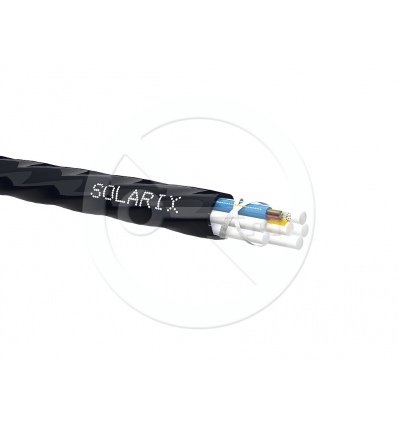 Zafukovací kabel Micro 12vl 9/125 HDPE Fca černý