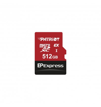 Patriot EP Express/Micro SDXC/512GB/UHS-I U3 / Class 10