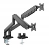 Držák monitoru Brateck LDT60-C024 dvě ramena vedle sebe mechanická pružina Heavy Duty