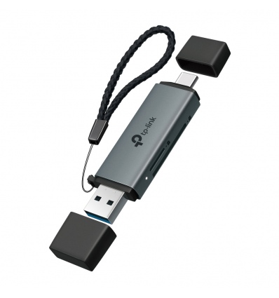 TP-Link UA430D USB 3.0 Type-C & Type-A to SD & microSD 3.0 Adapter