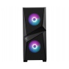 MSI MAG FORGE 100R/Midi Tower/Transpar./Černá