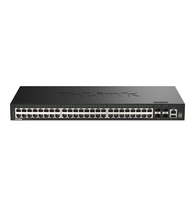 D-Link DGS-1530-52/E 48 Ports GE + 4 Ports 10G SFP+ Smart Managed Switch