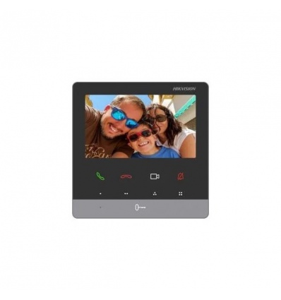 Hikvision DS-KH6100-E1/Alarm - Vnitřní IP stanice s 4,3"TFT obrazovkou, PoE
