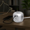 Síťový adaptér Viking AC Cube, rozbočovač, 8 výstupů