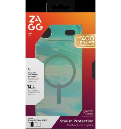 ZAGG Ochranný kryt Milan Snap Apple 17 Air Iridescent Oil
