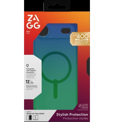 ZAGG Ochranný kryt Milan Snap Apple 17 Air Raven Feather