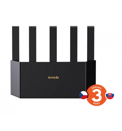 Tenda TE3L BE3600 WiFi 7 Mesh Router, 3570 Mb/s, 3x GWAN / GLAN, IPv6, VPN, WPA3, Wi-Fi+, CZ app