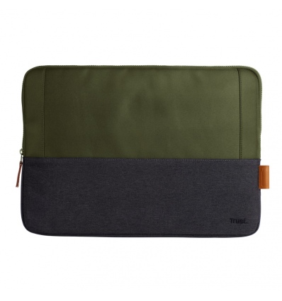TRUST LISBOA 16" LAPTOP SLEEVE - GREEN