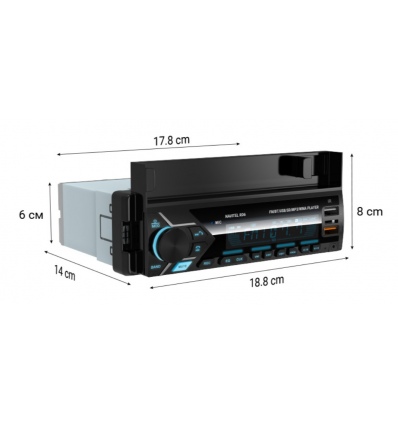 Navitel RD6 autorádio s Bluetooth & hands-free
