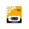 DataTraveler Duo G2/128GB/USB 3.2/USB-A + USB-C/Zelená