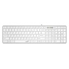GENIUS Slimstar 126 klávesnice + Copilot bílá