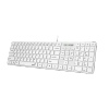 GENIUS Slimstar 126 klávesnice + Copilot bílá