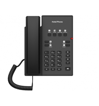 Fanvil H1-2 Wire, hotelový telefon, 2drátové připojení, PoE, SIP