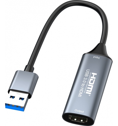 PremiumCord USB 3.0 adaptér na HDMI, FULL HD 1080p