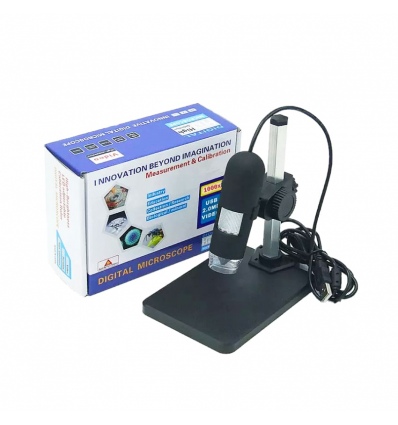 W-Star Digitální mikroskop DM2M500x2H, 500x, přísvit, stojan, černá W10, USB