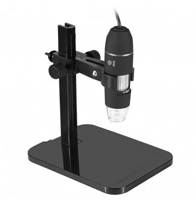 W-Star Digitální mikroskop DM1000H2, 1000x, FHD, přísvit W10, stativ, černá, USB