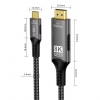 PremiumCord USB-C na HDMI kabel, 2m