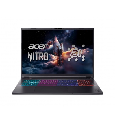 Acer Nitro 18 AI/AN18-61-R3GE/AI9-365/18"/2560x1600/32GB/1TB/RTX 5070Ti/W11H/Black/2R