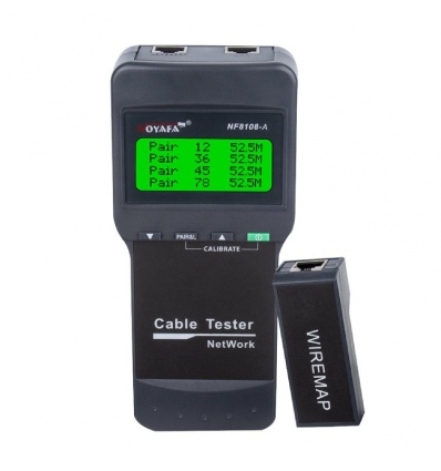 W-Star Tester kabelů UTP WSNF8108A multifunkční podsvícení displeje