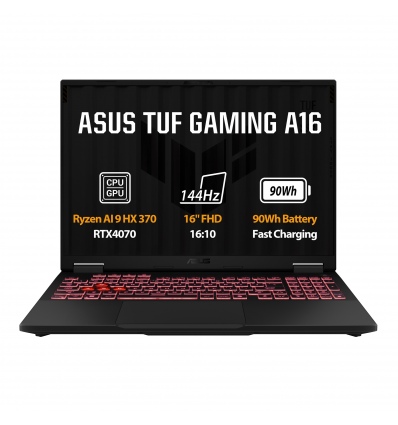 ASUS TUF Gaming A16/FA608WI-RL014W/AI9-HX370/16,0"/WUXGA/32GB/1TB/RTX 4070/W11H/Gray/2R