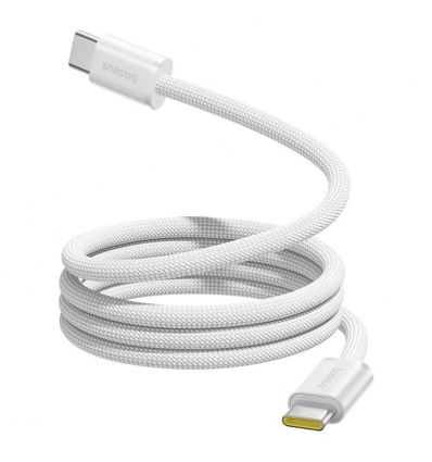 Baseus Dynamic 4 Pro Series Datový Kabel USB-C - USB-C 100W 1m Moon White