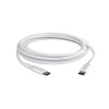 Epico Braided PD Cable 2m USB-C to USB-C - bílá