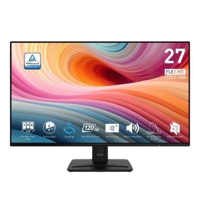 MSI Pro/MP271A E2/27"/IPS/FHD/120Hz/1ms/Black/2R