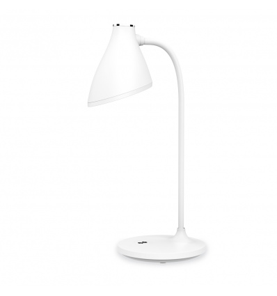 Platinet PDL6730 stolní LED lampa 5W stmívatelná, integrovaná baterie 2400mAh, bílá