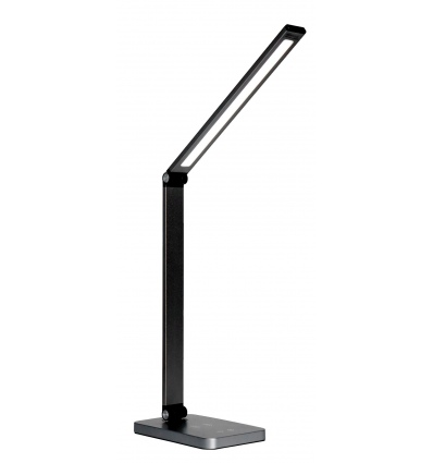 Platinet PDL888B stolní LED lampa 10W stmívatelná, dotykové ovládání, bezdrátové nabíjení, USB port,