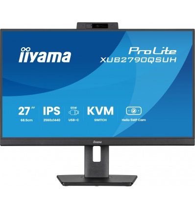 iiyama ProLite/XUB2790QSUH-B2/27"/IPS/QHD/100Hz/0,4ms/Černá/3R
