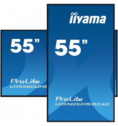 55" iiyama LH5560UHS-B2AG: VA,4K UHD,Andr.11,24/7