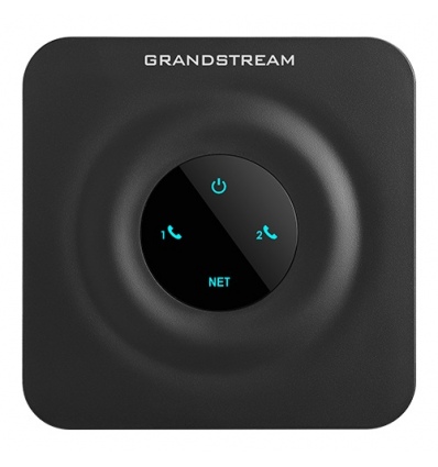 Grandstream HT802 V2 (ATA), 2x FXS, 2 SIP účty, 1x LAN, 3-cestná konf., auto-provisioning