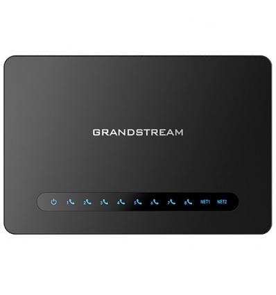 Grandstream HT818 V2 (ATA), 8x FXS, 2 SIP profily, 1x Gbit LAN, NAT router, 3-cestná konf.