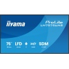 75" iiyama LH7575UHS-B2AG:IPS, 4K UHD,Android,24/7