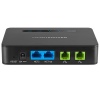 Grandstream HT812 (ATA), 2x FXS, 2 SIP účty, 1x Gbit LAN, NAT router, 3-cestná konf., auto-provisi.