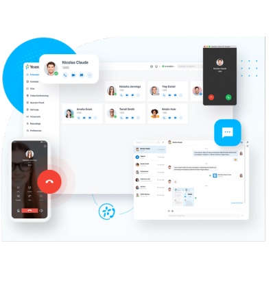Yeastar SP licence k P550 - služby vzdáleného přístupu a instant messaging – roční předplatné