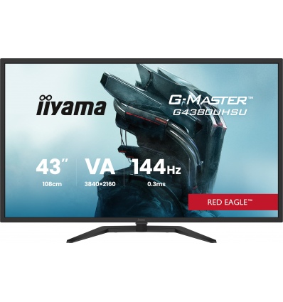 iiyama G-Master/G4380UHSU-B2/42,5"/VA/4K UHD/144Hz/0,3ms/Černá/3R