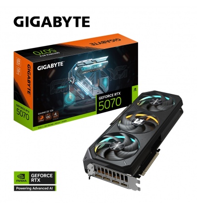 GIGABYTE GeForce RTX 5070/Gaming/OC/12GB/GDDR7