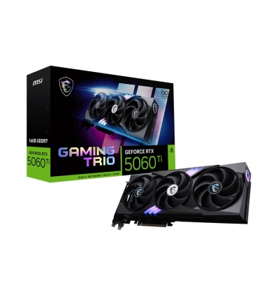 MSI GeForce RTX 5060 Ti TRIO/Gaming/OC/16GB/GDDR7