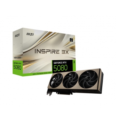 MSI GeForce RTX 5080 INSPIRE 3X/16GB/GDDR7