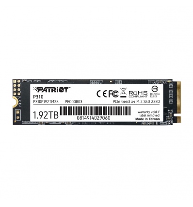 PATRIOT P310/1,9TB/SSD/M.2 NVMe/5R
