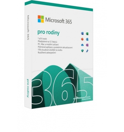 Microsoft 365 Family FY25H2 Mac/Win, 1 Rok, HU