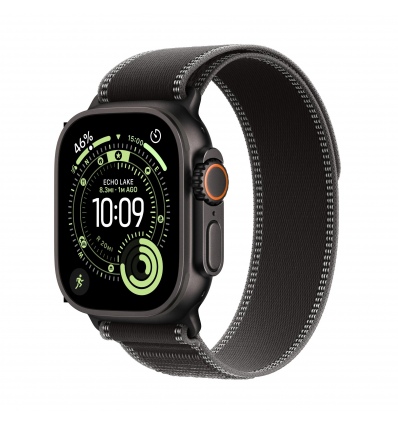 Apple Watch Ultra 3/49/Elegant Band/Black/Charcoal