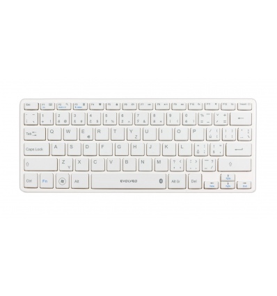 EVOLVEO WK29W/Bezdrátová Bluetooth/CZ layout/Bílá