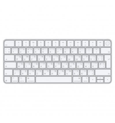 Apple Magic Keyboard Touch ID/Bezdrátová Bluetooth/UA layout/Bílá