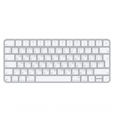 Apple Magic Keyboard/Bezdrátová Bluetooth/UA layout/Bílá