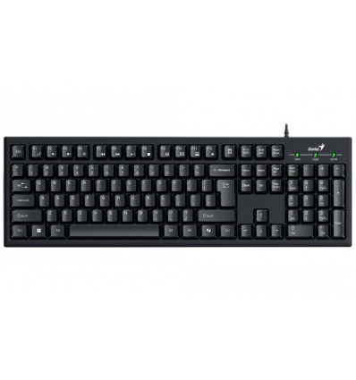 Genius Smart KB-100/Drátová USB/CZ-SK layout/Černá